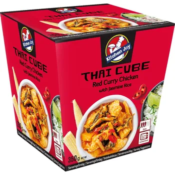 Hotové jídlo Thai Cube Red Curry s jasmínovou rýží 350 g