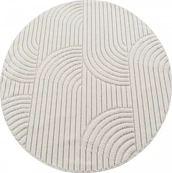 Koberec Hans Home Kusový koberec Helix 2201 cream kruh - 120x120