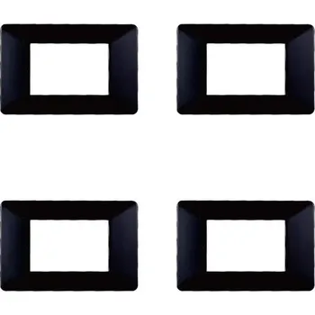 ViMAR plana kompatibilní destička, plastové destičky sada 4 kusů 3 místa pro výměnu stávajících