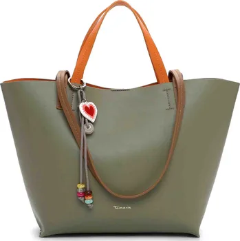 Módní doplněk Dámská 2v1 kabelka Tamaris Chanel - zelená