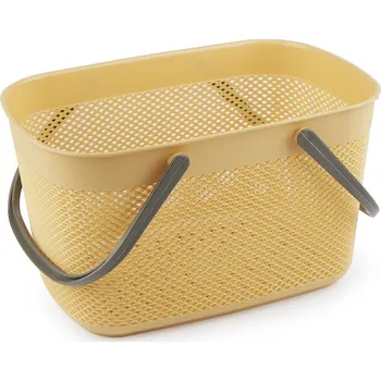 Organizér oblečení Plastový košík 18,5x28 cm Varianta: 11 béžová světlá, Balení: 1 ks