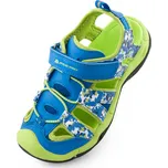 Dětské sandály ALPINE PRO Grobo Neon Blue 32