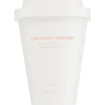 Haruharu Wonder Centella 5% Niacinamide Radiance Gel Cream lehký gelový krém pro sjednocení barevného tónu pleti 90 g