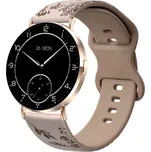 Madvell Elori pudrová zlatá s silikonovým řemínkem pampeliška