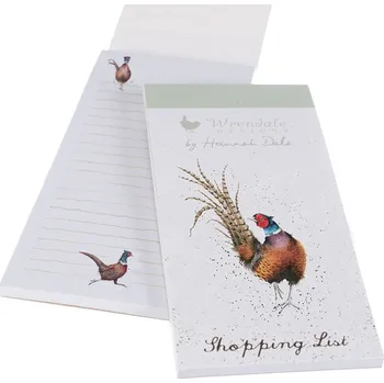 Wrendale Designs Nákupní seznam s magnetem Wrendale Designs "Ready for my Close Up" - Bažant