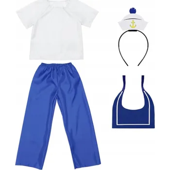 Karnevalový kostým KOSTÝM NÁMOŘNÍK KOSTÝM NÁMOŘNÍK KALHOTY 98-110