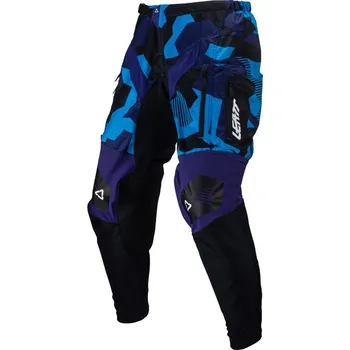 Moto kalhoty Kalhoty LEATT Moto 4.5 Enduro | do bot Modrá XL
