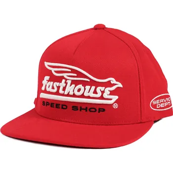 Fasthouse Gilmore Hat Red 600059-40-00