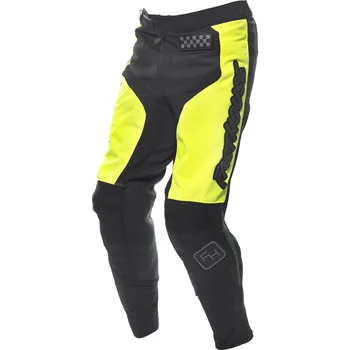 Moto kalhoty Fasthouse Grindhouse kalhoty High Viz Black Velikost: 38 4180-5038