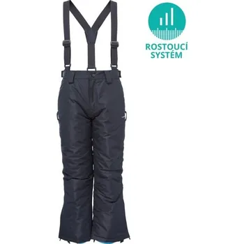 Snowboardové kalhoty Dětské lyžařské kalhoty LOAP CUAL 122/128 Tmavě modrá