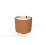 PLASTIA Plastia Samozavlažovací velkoobjemová nádoba Berberis 55 terakota-slonová kost