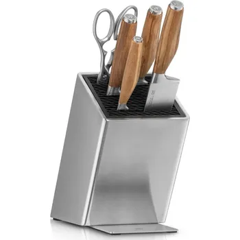 Kuchyňský nůž Sada nožů s blokem GRAND WOOD, sada 6 ks, WMF