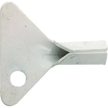 Komínová dvířka Klíček pro dvířka komínová, lakovaná bílá