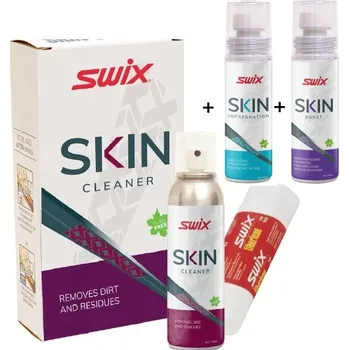 Lyžování Sada SWIX SKIN N202122 čistič-impregnace-boost