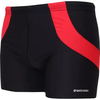 Pánské plavky Plavky pro muže Sesto Senso BD 389 černá velikost L-50/52
