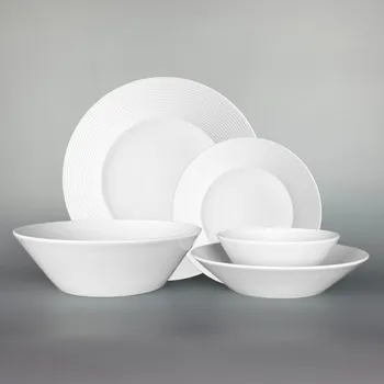 Sada nádobí Thun 1794 LEA talířová souprava bílá 25 dílná