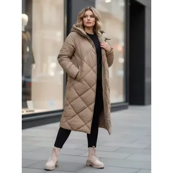 Dámská bunda Dámská bunda DSTREET TY5477 BÉŽOVÁ L