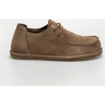 Dámská běžecká obuv Birkenstock Utti Lace Suede Leather Narrow (gray taupe) 37, hnědá