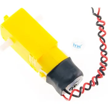 Elektronická stavebnice HWKITCHEN TT Motor s převodovkou a vodiči 15 cm
