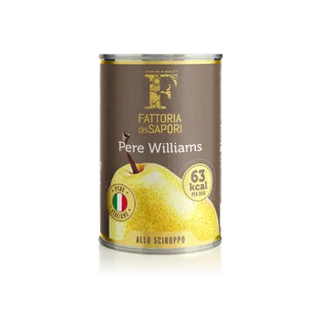 Fattoria dei Sapori kompotované hrušky (Pere Williams) 420g