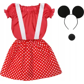 Karnevalový kostým OUTFIT Minnie Mouse SUKNĚ KOSTÝM 134-140 4e