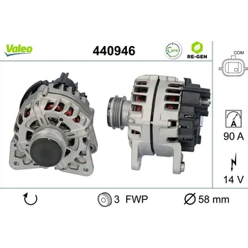 Alternátor Generátor VALEO 440946