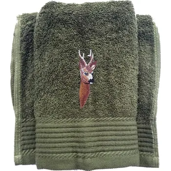 Ručník Myslivecký Ručník vyšívka srnec