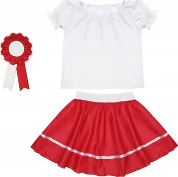 Karnevalový kostým KOSTÝM NÁRODNÍ SUKNĚ KOTYLION 98-110 3 dílků