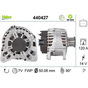 Alternátor Generátor VALEO 440427