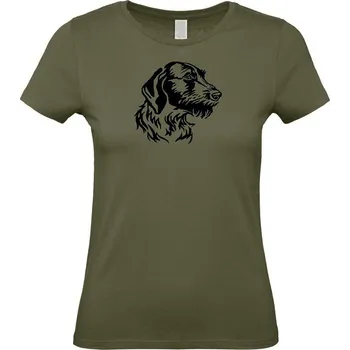 Dámské tričko Myslivecké Tričko dámské Ohař velky ds Velikost: 2XL