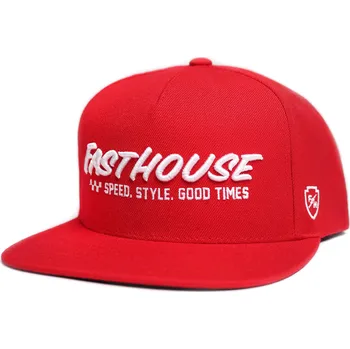 Fasthouse Essential Hat Red 600028-40-00