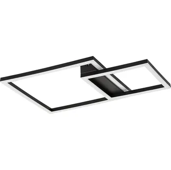 Černé stropní LED svítidlo Heleth 330x480mm 24W - Rabalux - 71376 - 71376