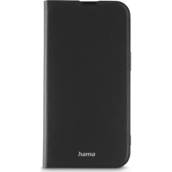 Pouzdro na mobilní telefon Hama Daily Protect, pouzdro-knížka pro Apple iPhone 16e, funkce stojanu, černé