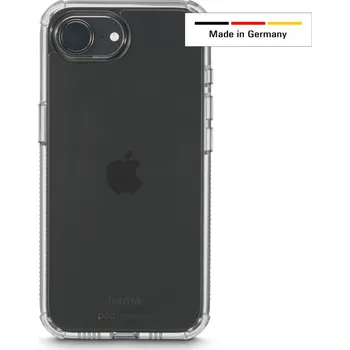 Pouzdro na mobilní telefon Hama Extreme Protect, kryt pro Apple iPhone 16e, materiál D3O, nežloutne, průhledný