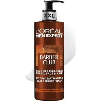 L'Oréal Men Expert XXL 3v1 šampon na vousy pro muže, na vousy, obličej a vlasy, zklidňující péče o