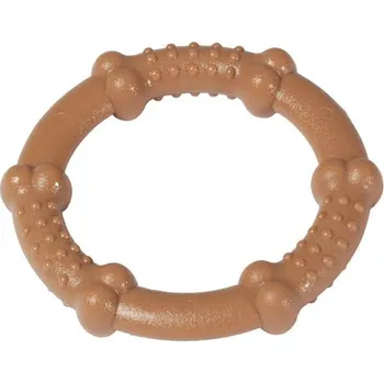 Hračka pro psa Karlie Hračka pro psy nylonový žvýkací kroužek slaninový průměr 10cm