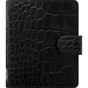 Diář Diář Filofax Classic Croc | Pocket Černá
