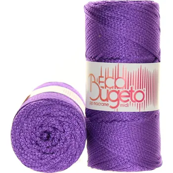Příze Eco Bugeto fialová 200g, úplet 1