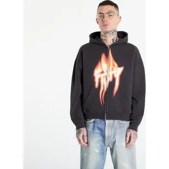 Pánská mikina Mikina FTSHP Walking Art II. Zip Hoodie UNISEX Dark Grey XS