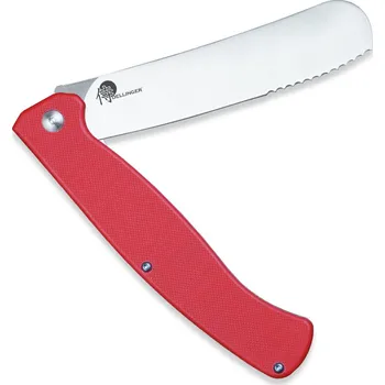 Kuchyňský nůž Kapesní nůž EASY 11 cm, červená, Dellinger