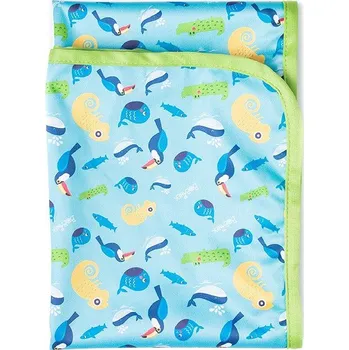 Přebalovací podložka Bobánek Přebalovací podložka - chameleoni 75 × 75 cm