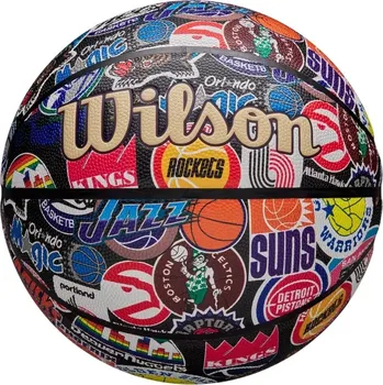 Basketbalový míč Basketbalový míč Wilson NBA All Team Retro velikosti: 7