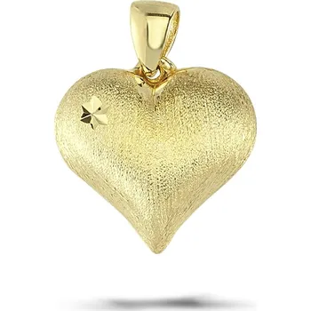 Přívěsek Lillian Vassago Zlatý přívěsek srdce LLV66-GP155