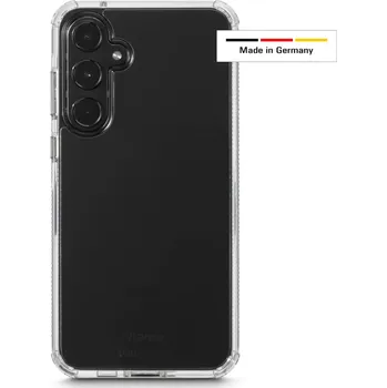 Pouzdro na mobilní telefon Hama Extreme Protect, kryt pro Samsung Galaxy S24 FE, D3O, nežloutne, průhledný