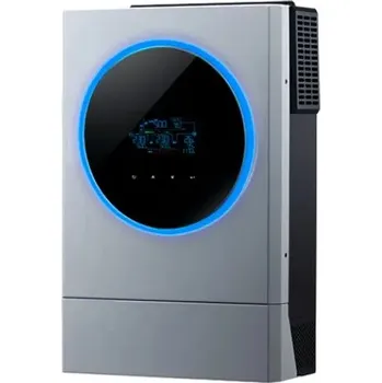 solární měnič Hybridní kombi měnič Axpert MKS IV 48V 6kW PF1 TWIN PAR-B 2x vývod 230VAC (Vysokonapěťový kombinovaný měnič a MPPT regulátor Twin = 2 x výstup 230VAC, druhý výstup programovatelný dle nastavené hodnoty nabité baterie v %. Možnost napájení z veřejné sítě)