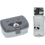 LÄSSIG Sada obědového boxu a lahve na vodu - Obědová sada s obědovým boxem a lahví na vodu (460 ml)
