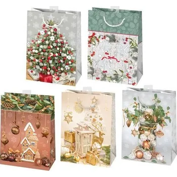 Dárková taška ARGUS Dárková papírová taška (34.5 x 48 cm) mix 10 ks 08939102h