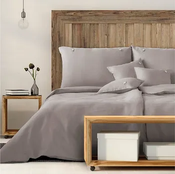 Povlečení VEBA LNĚNÉ POVLEČENÍ LENA hnědá 2 x 70x90cm a 140x220cm