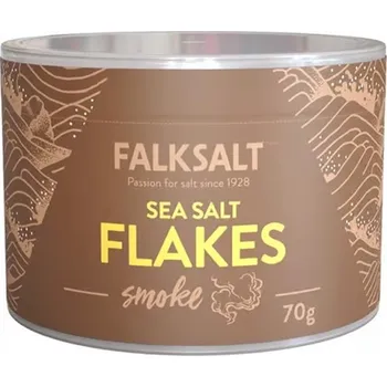 Cukrovinka Falkfalt Mořská vločková sůl uzená - 70 g