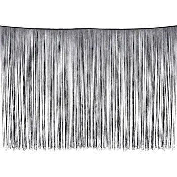 Stuha Třásně extra dlouhé 78 cm Varianta: Černá, Balení: 1 m